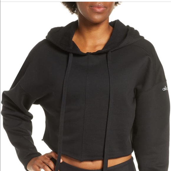 ALO Yoga Tops - Alo Edge Crop Hoodie